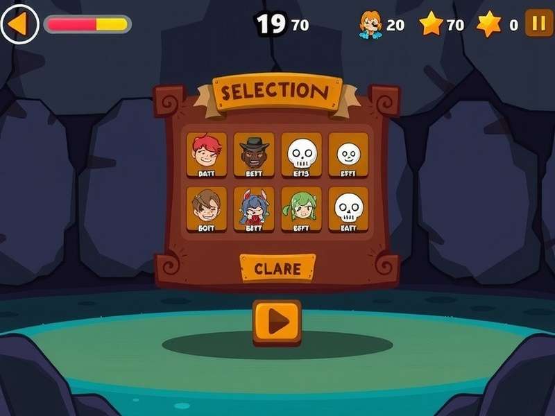 Mystic Cave Dash Character Selection